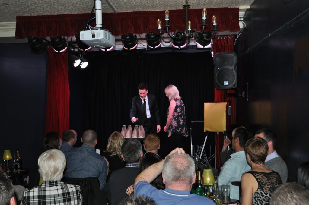 Smoke and Mirrors Bar magic show