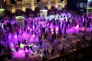 Entertainment at a corporate event